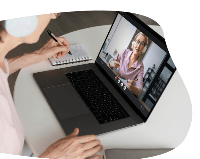 Studente universitario online